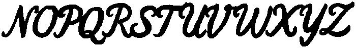LaPiscineScript Regular otf (400) Font UPPERCASE