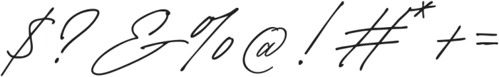 LaPlancadeCafetaria-Script otf (400) Font OTHER CHARS
