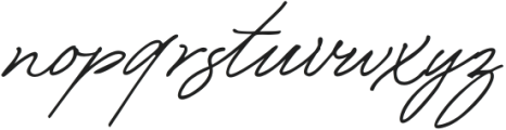 LaPlancadeCafetaria-Script otf (400) Font LOWERCASE