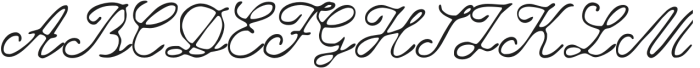 LaRaquetteClub Script otf (400) Font UPPERCASE