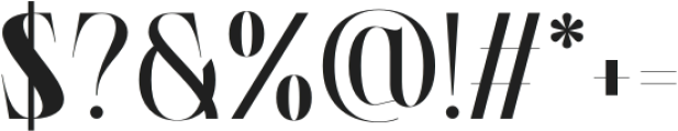 LaRuja Black otf (900) Font OTHER CHARS