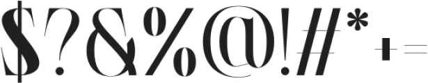 LaRuja Extra Bold otf (700) Font OTHER CHARS