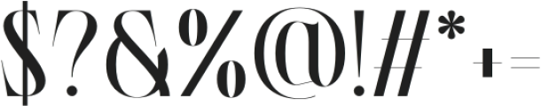 LaRuja Medium otf (500) Font OTHER CHARS