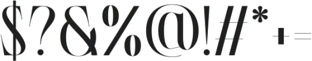 LaRuja Regular otf (400) Font OTHER CHARS