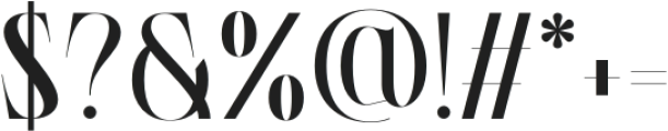 LaRuja Semi Bold otf (600) Font OTHER CHARS