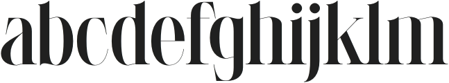 LaRuja Semi Bold otf (600) Font LOWERCASE