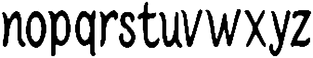 Laba ttf (400) Font LOWERCASE