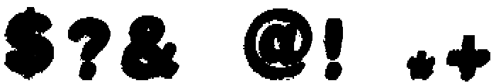 LaceNoir Regular otf (400) Font OTHER CHARS