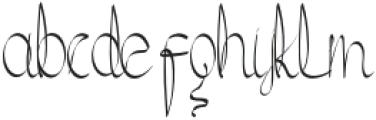 Lachicha-Display otf (400) Font LOWERCASE