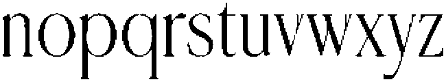Lacuna Regular otf (400) Font LOWERCASE