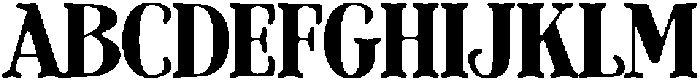 Laderhaus Regular otf (400) Font UPPERCASE