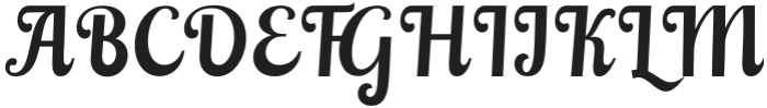 Ladington-Regular otf (400) Font UPPERCASE