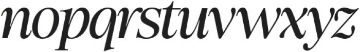 Ladinta Italic otf (400) Font LOWERCASE