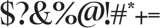 Ladinta Medium otf (500) Font OTHER CHARS