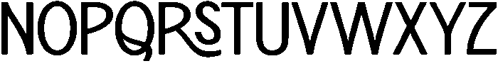 Ladonna Regular otf (400) Font UPPERCASE