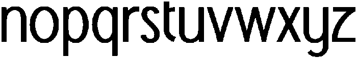 Ladonna Regular otf (400) Font LOWERCASE