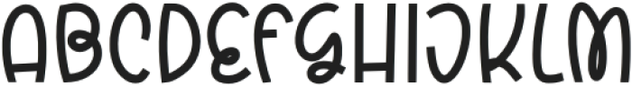 Ladybels Regular otf (400) Font UPPERCASE