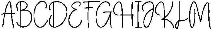 Ladybird Regular otf (400) Font UPPERCASE