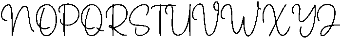 Ladybird Regular otf (400) Font UPPERCASE