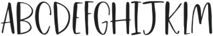 Ladyfingers Regular otf (400) Font UPPERCASE