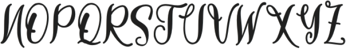 Ladysta otf (400) Font UPPERCASE