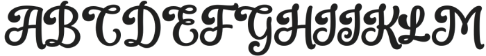 Ladywish Regular otf (400) Font UPPERCASE