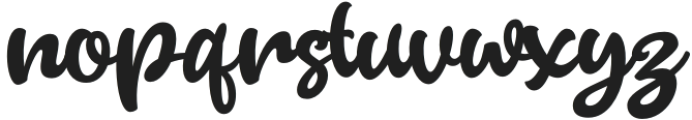 Ladywish Regular otf (400) Font LOWERCASE