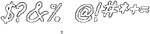 Laelia Wave Outline otf (400) Font OTHER CHARS