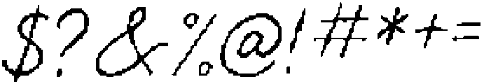 Laelia Wave Thin otf (100) Font OTHER CHARS