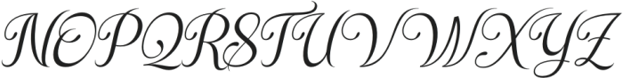 LafemmeVibe-Regular otf (400) Font UPPERCASE