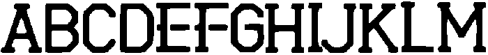 Lafoko ttf (400) Font UPPERCASE