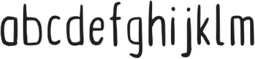 Lafolos Lanky Font Regular otf (400) Font LOWERCASE