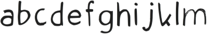 Lafolos Whippy Font Regular otf (400) Font LOWERCASE
