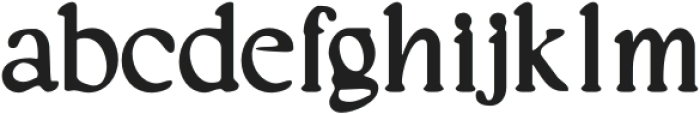 LagencyBlur-Regular otf (400) Font LOWERCASE