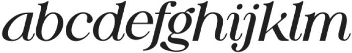 Lagoonya Italic otf (400) Font LOWERCASE