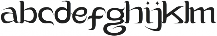 Lagosi-Regular otf (400) Font LOWERCASE