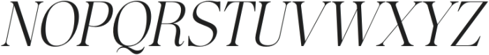 Lah Kagok Light Italic otf (300) Font UPPERCASE