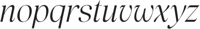 Lah Kagok Light Italic otf (300) Font LOWERCASE