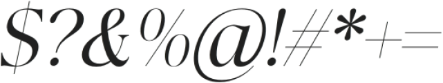 LahKagok-Italic otf (400) Font OTHER CHARS