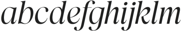 LahKagok-Italic otf (400) Font LOWERCASE