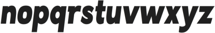 Laire Sans Extra Black Oblique Condensed otf (900) Font LOWERCASE