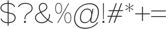 Lakaran Thin otf (100) Font OTHER CHARS