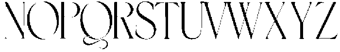 Lake Como Regular otf (400) Font UPPERCASE