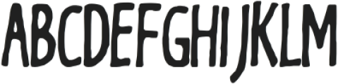 Lakrits-Regular otf (400) Font UPPERCASE