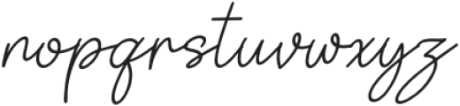 Lalatina Patricia Script Italic otf (400) Font LOWERCASE