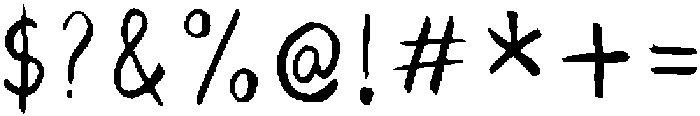 Lalumipoko Regular otf (400) Font OTHER CHARS