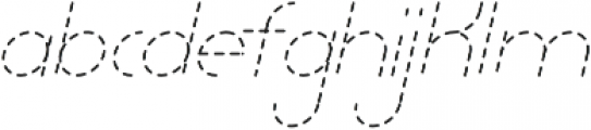 Lamborgini Thin Italic Dash otf (100) Font LOWERCASE
