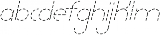 Lamborgini Thin Italic Dash ttf (100) Font LOWERCASE