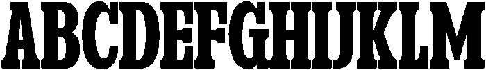 Lamost Medium otf (500) Font UPPERCASE