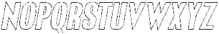 Lampau Lampau 04 otf (400) Font UPPERCASE